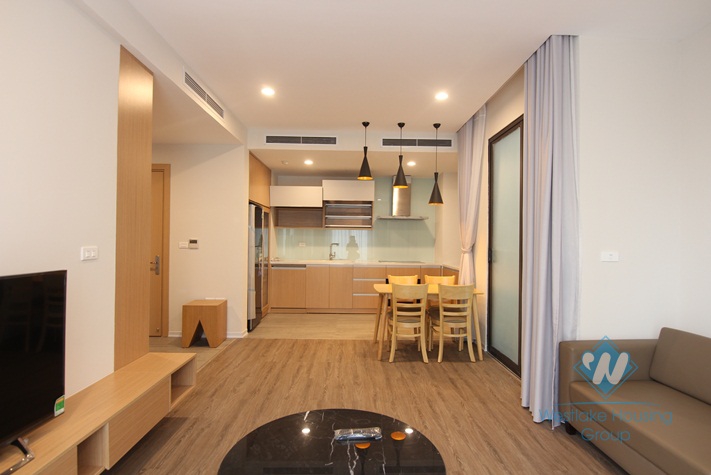 Modern apartment with one bedroom for rent in Tay Ho street, Hanoi